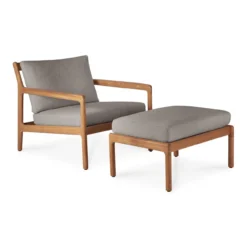 Hocker Teak Jack outdoor mocha