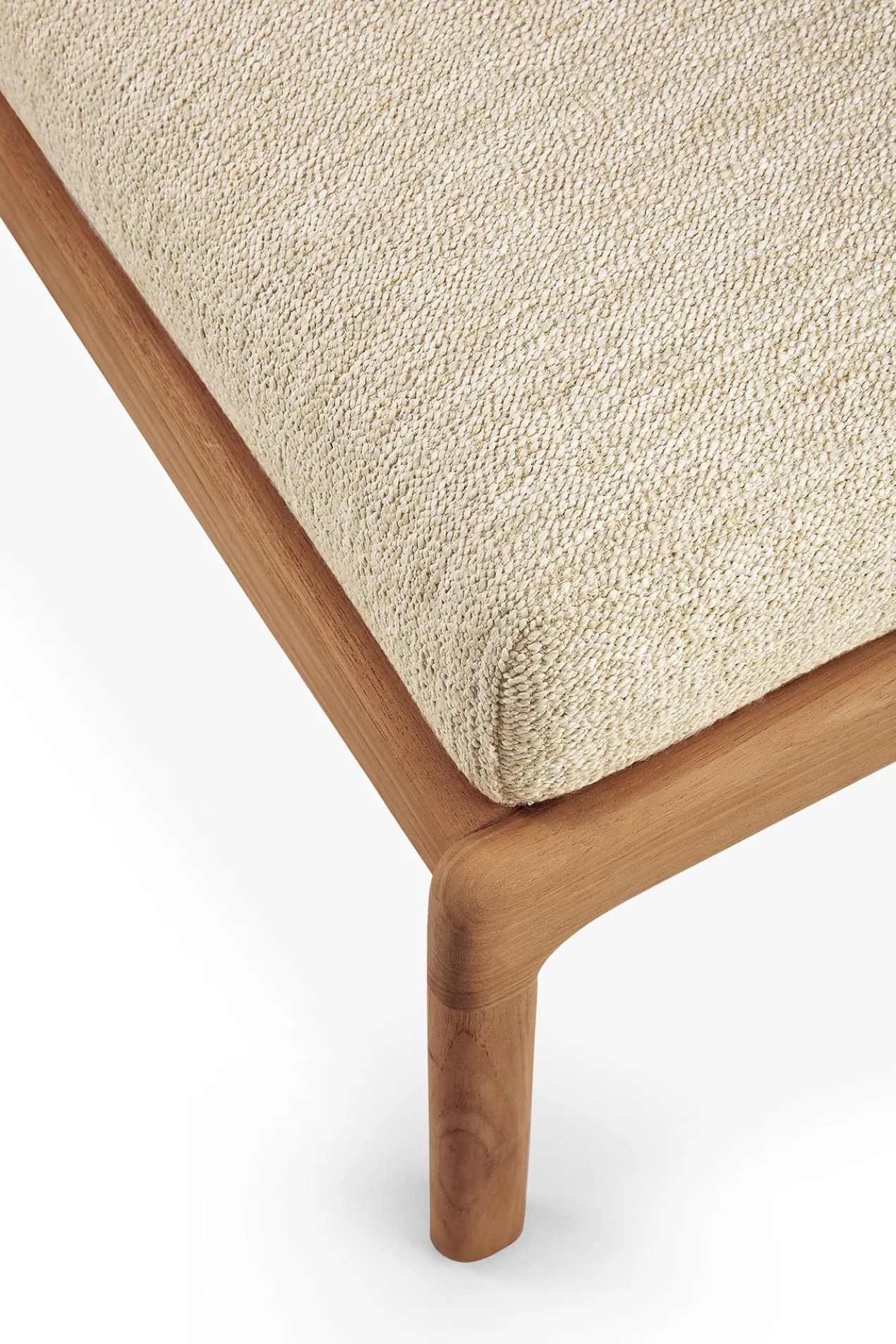 Hocker Teak Jack outdoor naturel