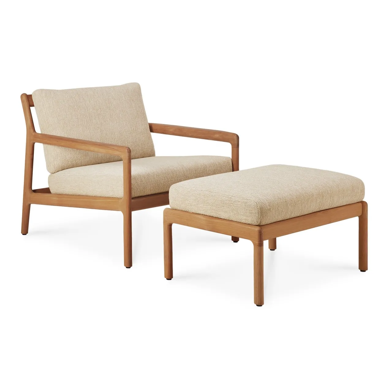 Hocker Teak Jack outdoor naturel