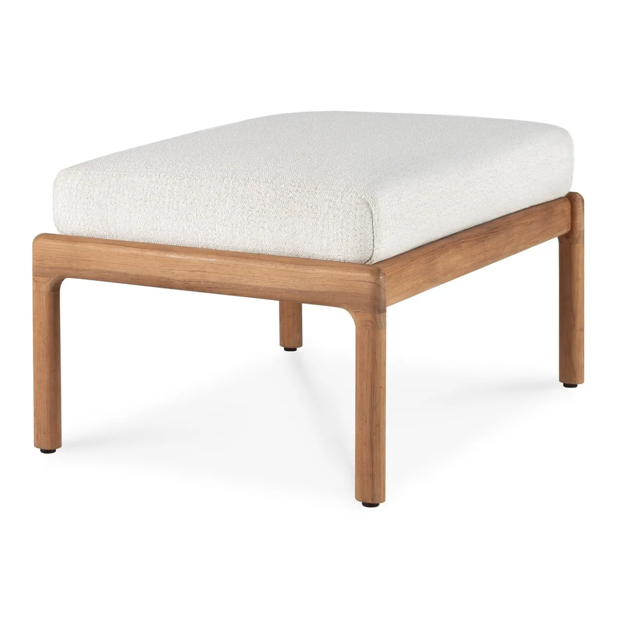Hocker Teak Jack outdoor off white