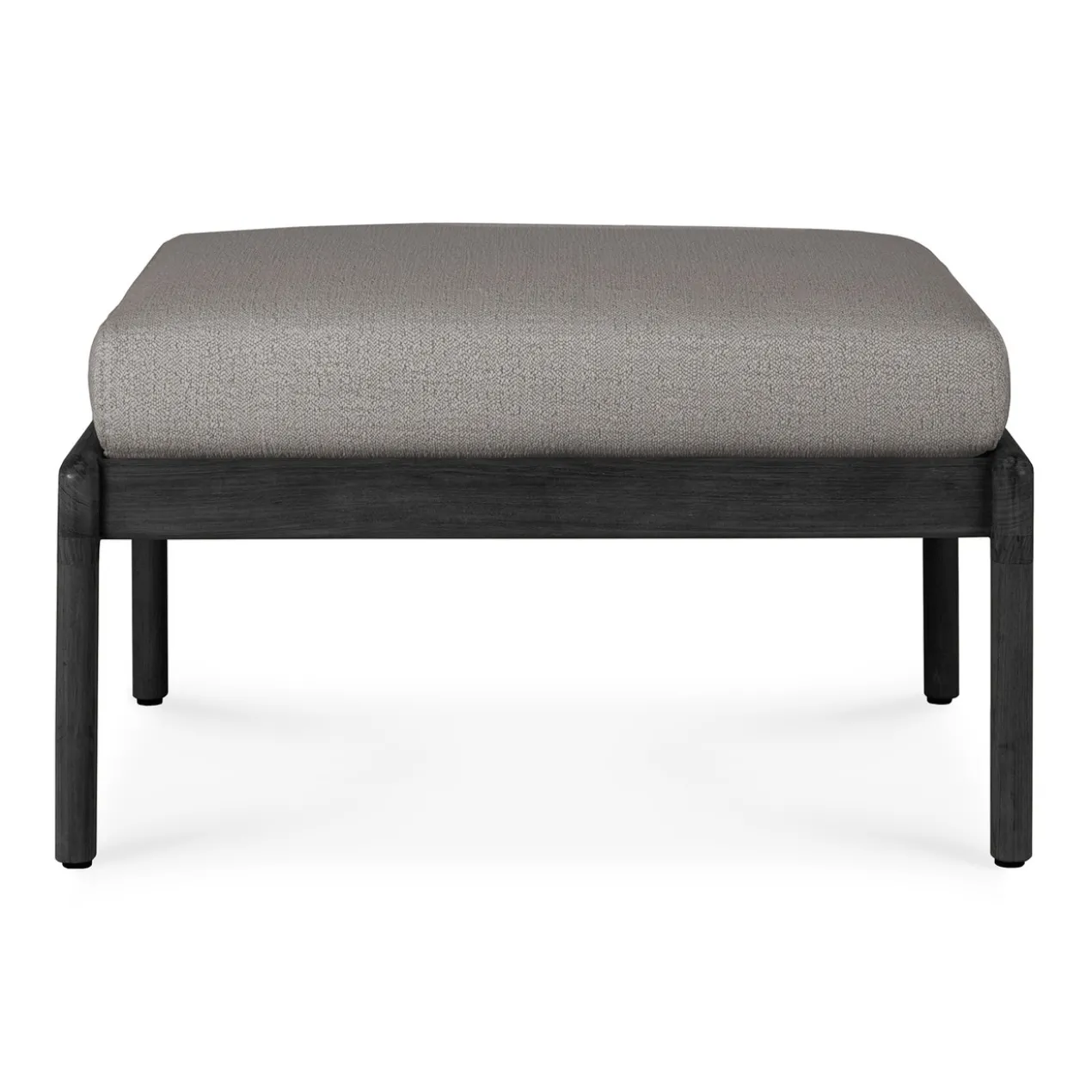 Hocker Teak Jack zwart mocha
