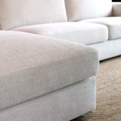 Hoekbank Avero beige chaise longue links