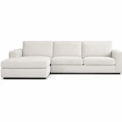 Hoekbank Avero beige chaise longue links