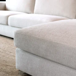 Hoekbank Avero beige chaise longue rechts