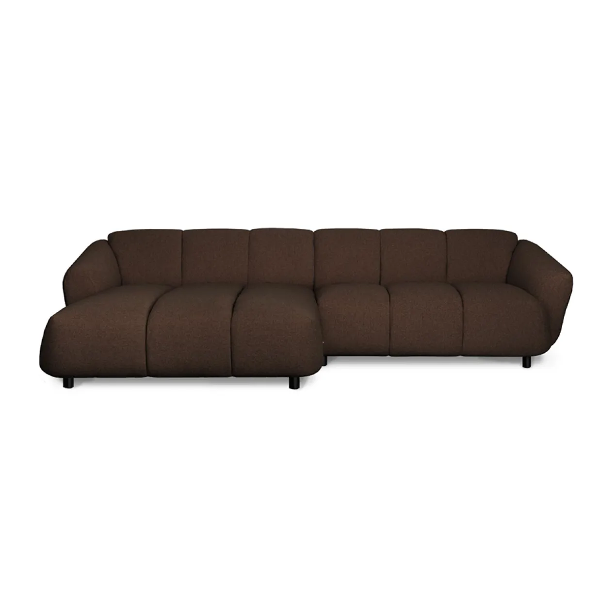 Hoekbank Bollo divan links lake brown