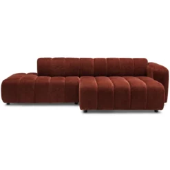 Hoekbank Dolce S home burgundy rechts