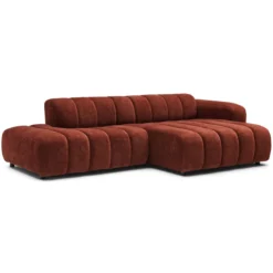 Hoekbank Dolce S home burgundy rechts