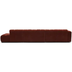 Hoekbank Dolce XL home burgundy links