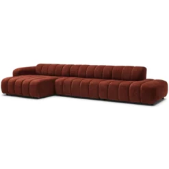 Hoekbank Dolce XL home burgundy links