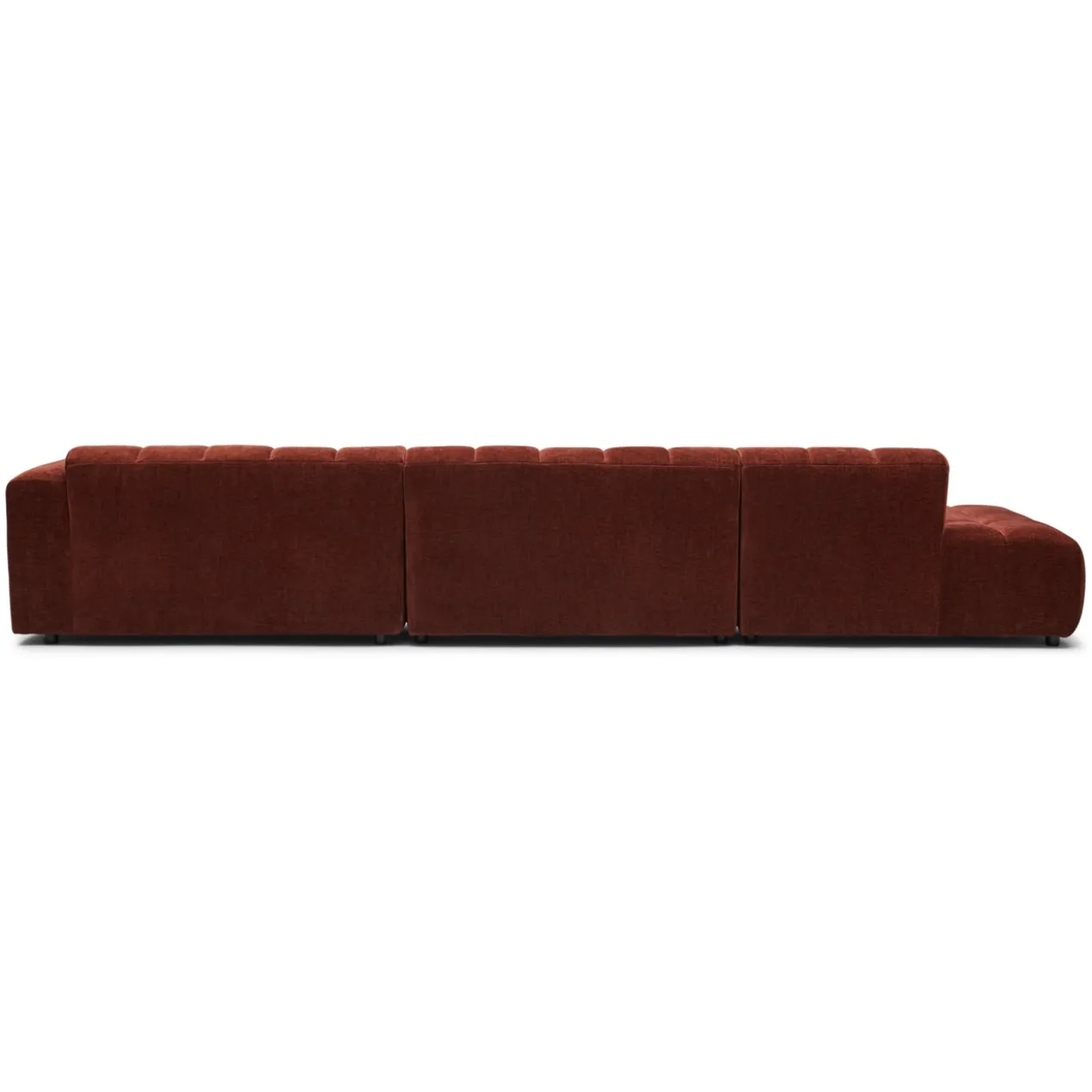 Hoekbank Dolce XL home burgundy rechts