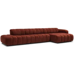 Hoekbank Dolce XL home burgundy rechts