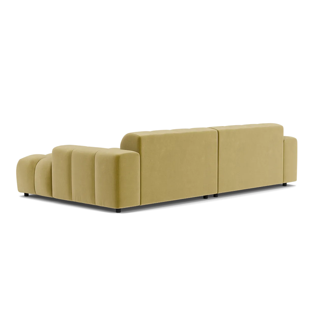 Hoekbank Dot divan rechts royal pistachio