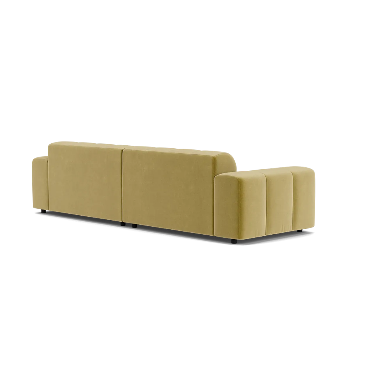 Hoekbank Dot divan rechts royal pistachio
