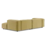 Hoekbank Dunbar divan rechts royal pistachio