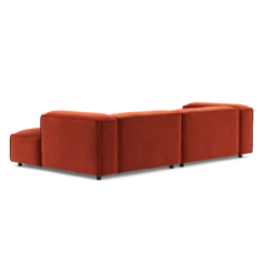 Hoekbank Dunbar divan rechts royal Saffron