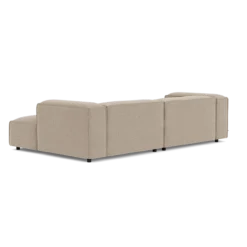 Hoekbank Dunbar divan rechts soil naturel