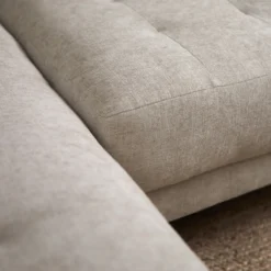 Hoekbank Evora beige chaise longue links