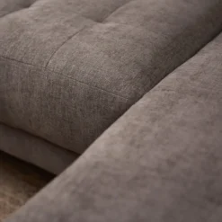 Hoekbank Evora taupe chaise longue rechts