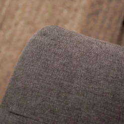 Hoekbank Evora taupe chaise longue rechts