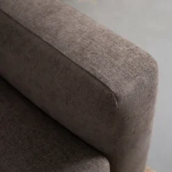 Hoekbank Evora taupe chaise longue links