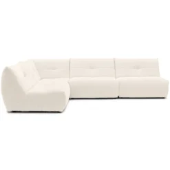 Hoekbank Flynn racer cream