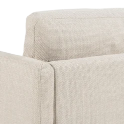 Hoekbank Jelle 2-zits - met verstelbare chaise longue Beige