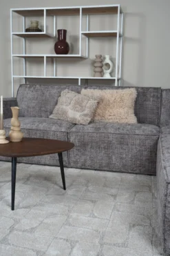 Hoekbank Kick cremona taupe links