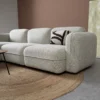 Hoekbank Lino beige chaise longue links