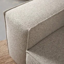 Hoekbank Livento beige chaise longue rechts