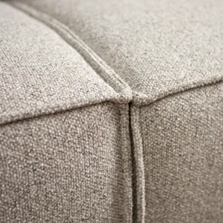 Hoekbank Livento beige chaise longue links