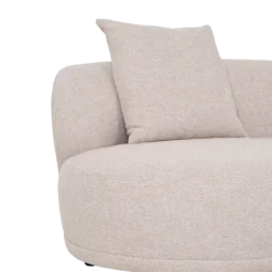 Hoekbank Mandy - rechts - 3,5-zits Beige