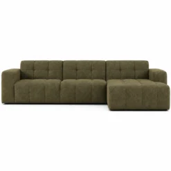 Hoekbank Nova Groen Chaise Longue rechts