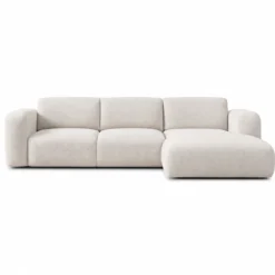 Hoekbank Riva Beige Chaise Longue Rechts