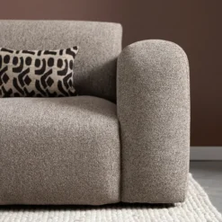 Hoekbank Riva Bruin Chaise Longue Links