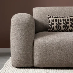 Hoekbank Riva Bruin Chaise Longue Rechts