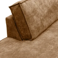 Hoekbank Segment links be cotton ocher