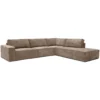 Hoekbank Segment rechts be cotton beige