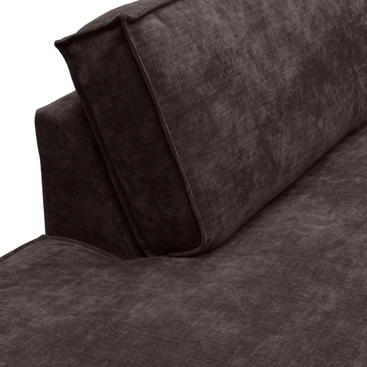 Hoekbank Segment rechts be cotton brown