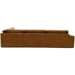 Hoekbank Segment rechts be cotton ocher