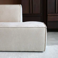 Hoekbank Sorello beige chaise longue links