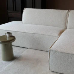 Hoekbank Sorello off-white chaise longue rechts