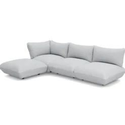 Hoekbank Sumo boucle recycled grey melange
