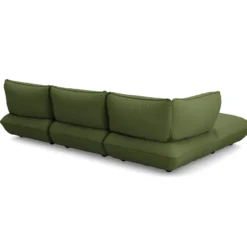 Hoekbank Sumo boucle recycled leaf green
