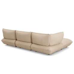 Hoekbank Sumo links cord recycled beige