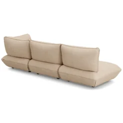 Hoekbank Sumo rechts cord recycled beige