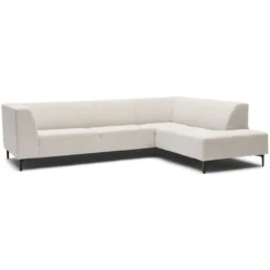 Hoekbank Zipp beige melange rechts