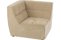 Hoekelement Grid Donkerbeige