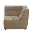Hoekelement Grid Taupe