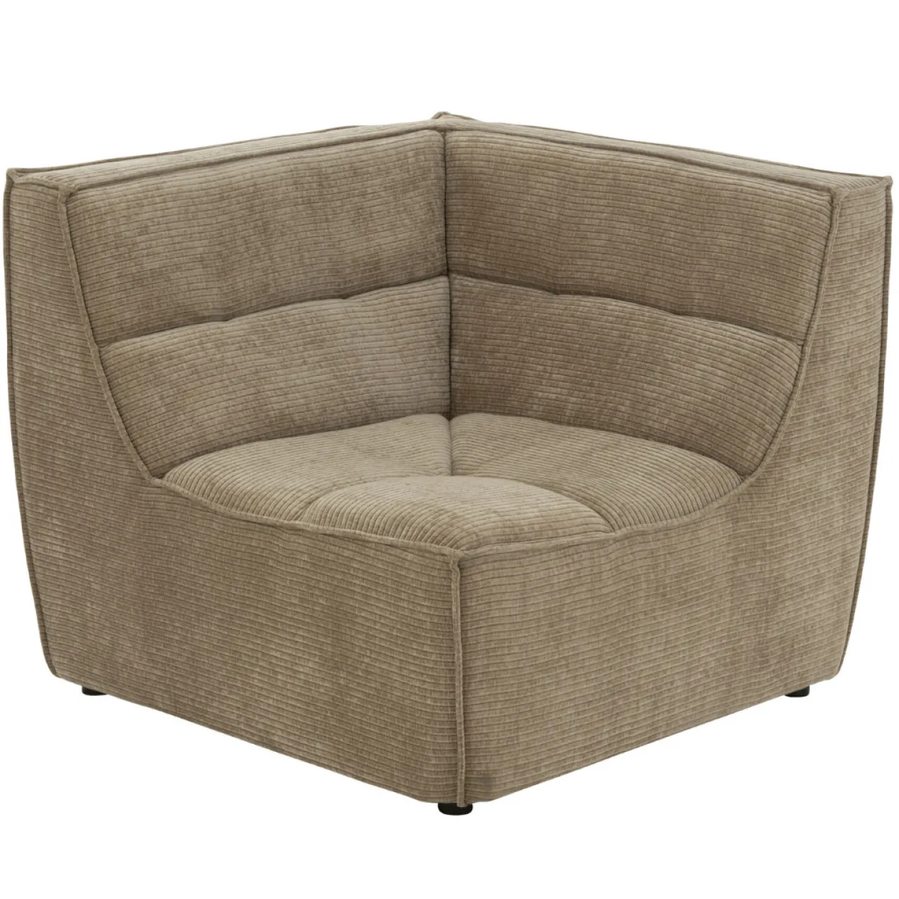 Hoekelement Grid Taupe