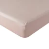 Hoeslaken Cotton Satin 180x200+35 cm misty rose